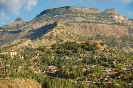 Town of Lalibela, Ethiopia. UNESCO World Heritage Site.のeditorial素材