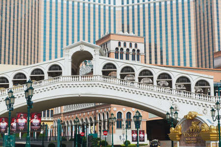 Macau, China - September 13, 2013: Venetian resort-hotel in Macau, China.のeditorial素材