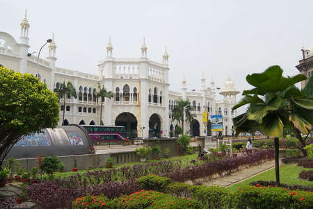KUALA LUMPUR, MALAYSIA - AUGUST 07, 2008: Kuala Lumpur old railway station built in 1910 famous for...