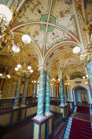 Dresden, Germany - May 18, 2010: Semper Opera House in Dresden, Germany. It was originally built by the architect Gottfried Semper in 1841.のeditorial素材