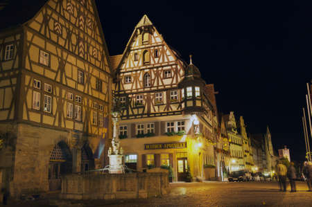 Rothenburg Ob Der Tauber, Germany - September 06, 2010: Ob Der Tauber, Germany.のeditorial素材
