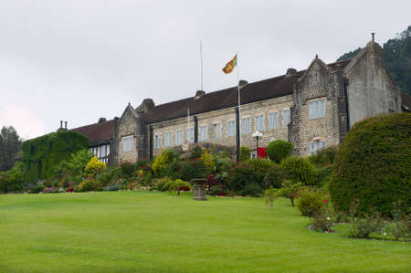 Nuwara Eliya, Sri Lanka - May 22, 2011: Colonial style building in Nuwara Eliya, Sri Lanka.のeditorial素材