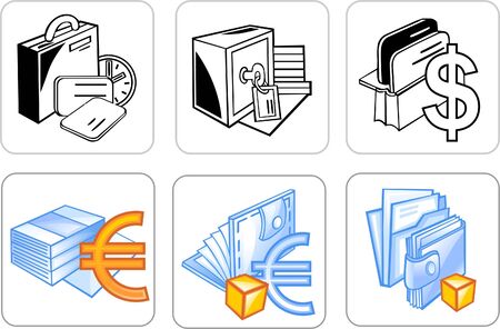 Business Iconのイラスト素材