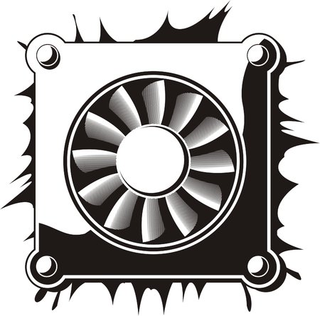 Coler.Biomechanics. Ready for vinyl cutting.のイラスト素材