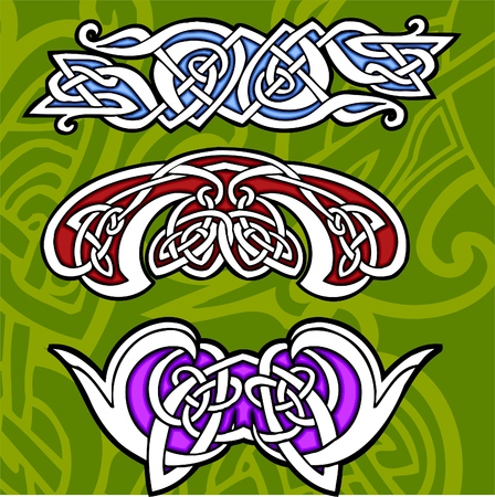 Celtic ornamental design.  Illustration. Vinyl-Ready.のイラスト素材