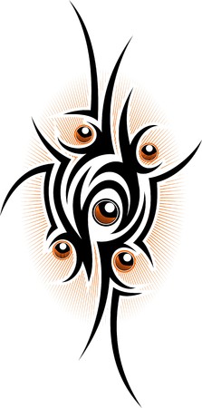 Tribals Tattoo.のイラスト素材