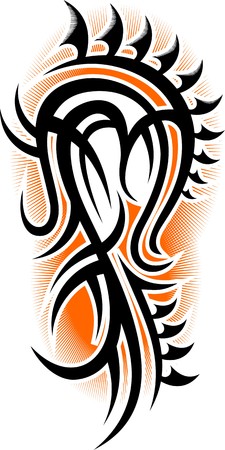 Tribals Tattoo.のイラスト素材