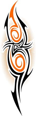 Tribals Tattoo.のイラスト素材