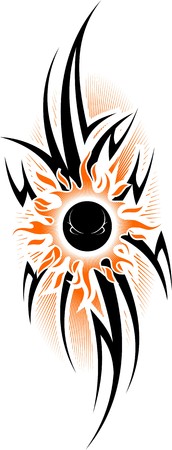 Tribals Tattoo.のイラスト素材