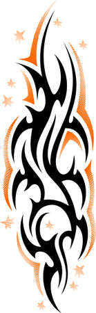 Tribals Tattoo.のイラスト素材