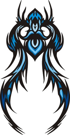   Flowers .Vector illustration ready for vinyl cutting.のイラスト素材