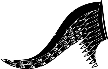 Wings.Vector illustration ready for vinyl cutting.のイラスト素材