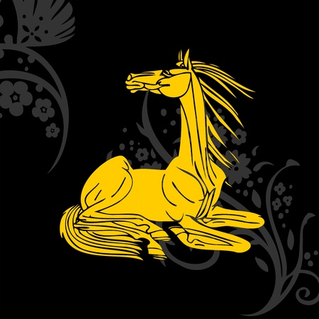 Horse design - vector illustrationのイラスト素材