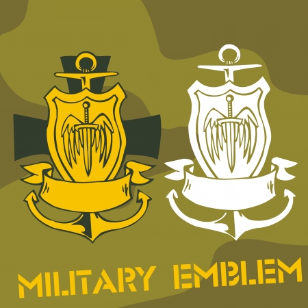Military Emblem のイラスト素材