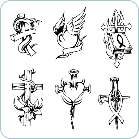 Christian Religion のイラスト素材
