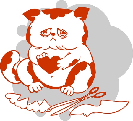 Valentines Day - vector illustration のイラスト素材