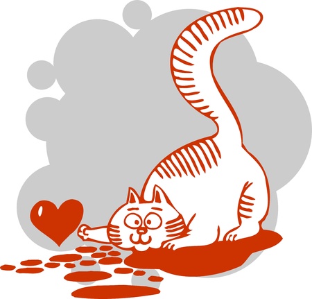 Valentines Day - vector illustration のイラスト素材