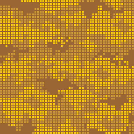 Urban camo pixels seamless patterns - vector stock.のイラスト素材