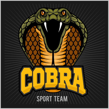 Cobra Mascot - Sport team.のイラスト素材