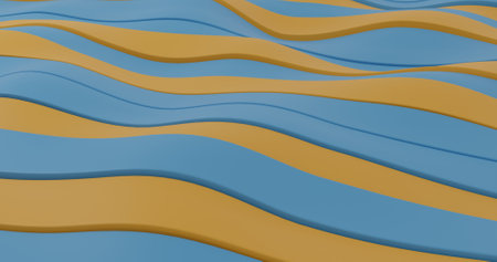 multi colors wavy solid 3D abstract Background design layout for business presentations