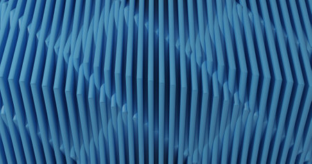 3d rendering, abstract geometric background, computer generated images, blue solid layers