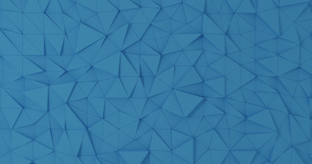 Blue polygonal background. Abstract polygonal background. Triangular vector illustration