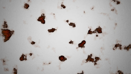 Rusty texture on Grunge metal steel iron texture background corrosion.