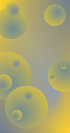 Green Aqua Gradient Abstract background with circles Vector illustration Vertical Wallpaperのイラスト素材