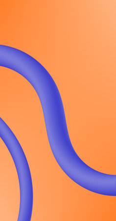 Gradient Abstract background Gradient Blue Fluid Pipe lines Vertical Wallpaperのイラスト素材