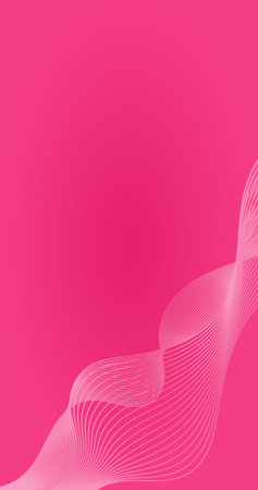 Abstract pink background with Crossing waves lines Vector illustration Vertical Designのイラスト素材