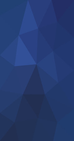Vertical Blue abstract Low polygonal vector background Triangular designのイラスト素材