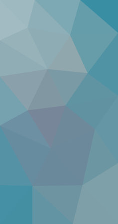 Abstract Blue Low polygonal Vertical background Stylize Triangular designのイラスト素材