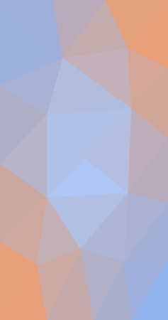 Illustration abstract Low polygon modern multicolor background Origami designのイラスト素材