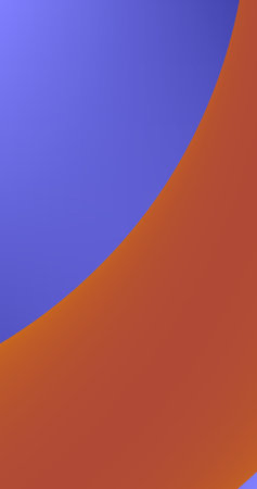 blue Abstract background with Gradient orange Shapes Cover Designのイラスト素材