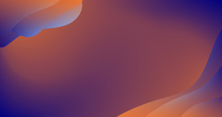 Orange Purple Abstract Background Layers Gradient Shapesのイラスト素材