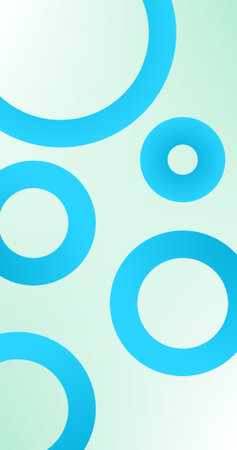 Abstract blue background with circles Gradient Designのイラスト素材
