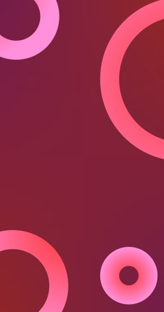 Abstract background with pink circles Copy Space for advertisement presentation