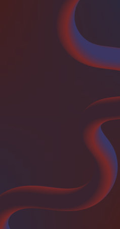abstract background with Curve Line in red and blue Gradient Copy Space