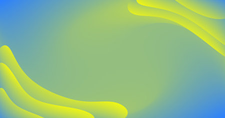 Yellow Blue gradient background Abstract pattern Fluid Mesh on Copy Space Designのイラスト素材