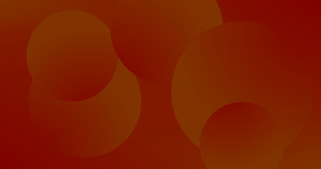 Abstract background with gradients of orange and red Bubbles on Copy Spaceのイラスト素材
