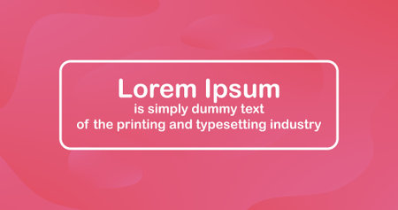 Abstract pink background with Fluid and Text Web banner Template
