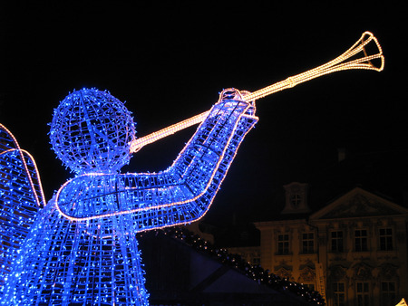 christmas angelの写真素材