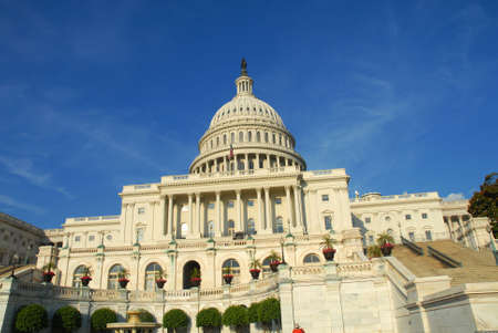 United States Capitol Building in Washington, DCの写真素材