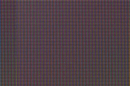 Close up seamless texture of LSD monitor pixels in the form of arrows pointing to the rightの写真素材