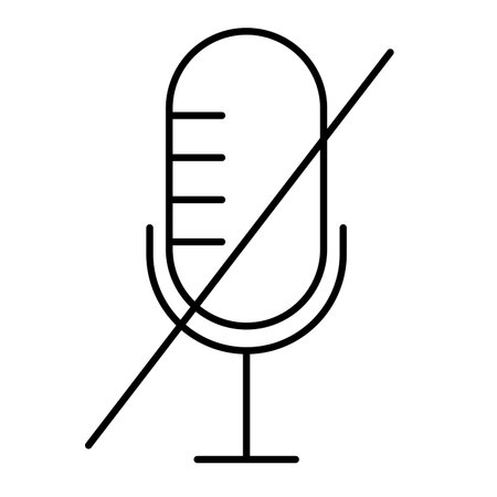 recording microphone icon sing or make noiseのイラスト素材
