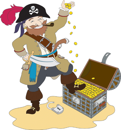 Lucky Pirateのイラスト素材