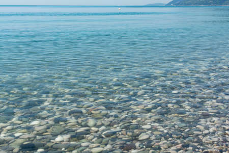 Clear seawater with a visible seabed