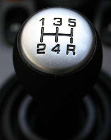 A manual shift gear lever