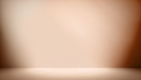 A clean and modern backdrop, perfect for presentations or studio photography. The empty colored wall provides a neutral surface with a slight textured patternの素材