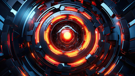 This mesmerizing image captures the essence of cosmic radiance, featuring a luminous sphere adorned with vibrant streaks and glowing circles. The play of light creates a dynamic and enchanting scene, reminiscent of a celestial event or a sci-fi spectacle. With its radiant energy and captivating design, this visual masterpiece evokes a sense of wonder and serves as an excellent backdrop for projects related to magic, astronomy, or futuristic concepts.の素材